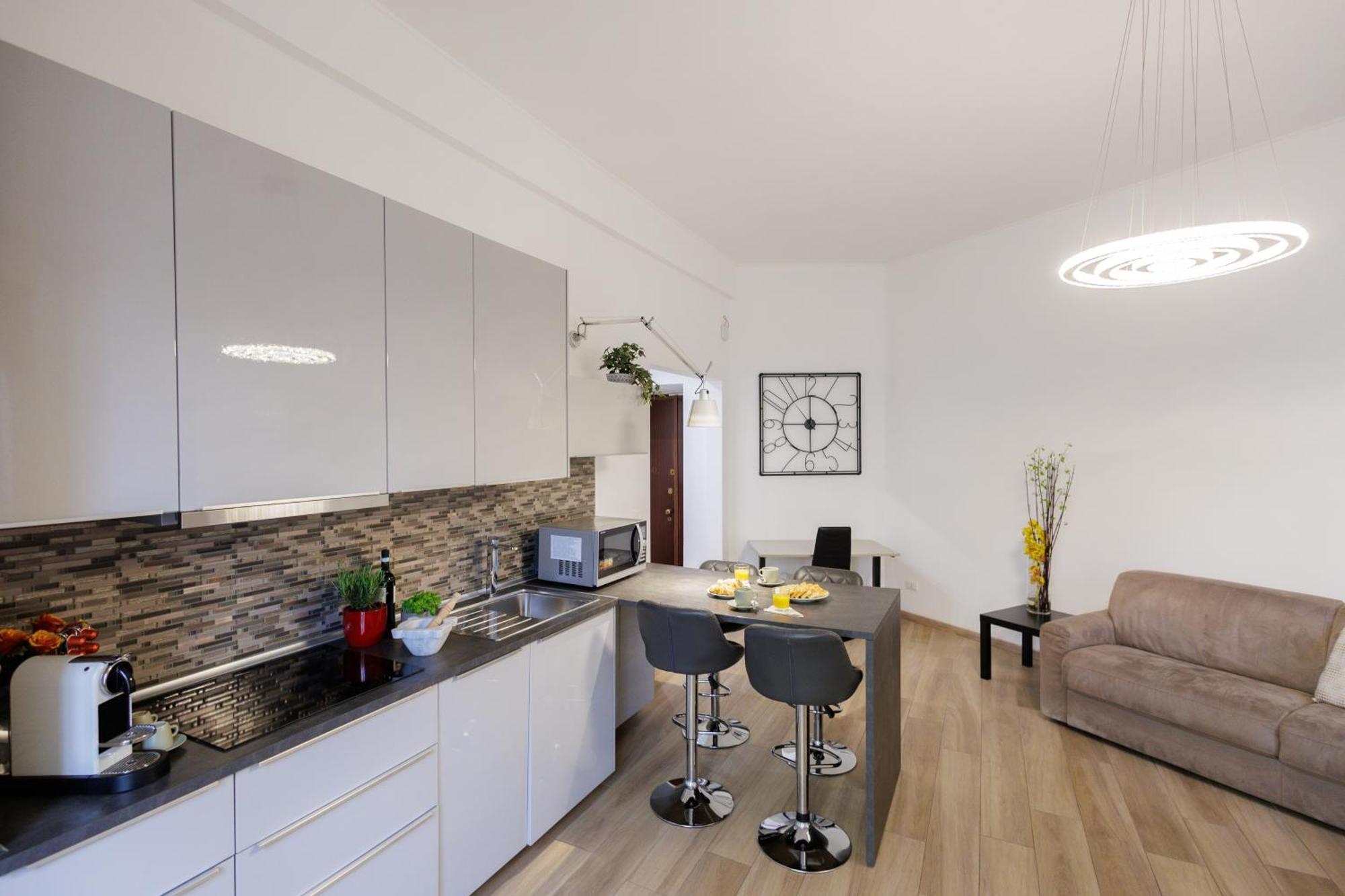 Genoa Lux Apartments With Parking Exterior photo