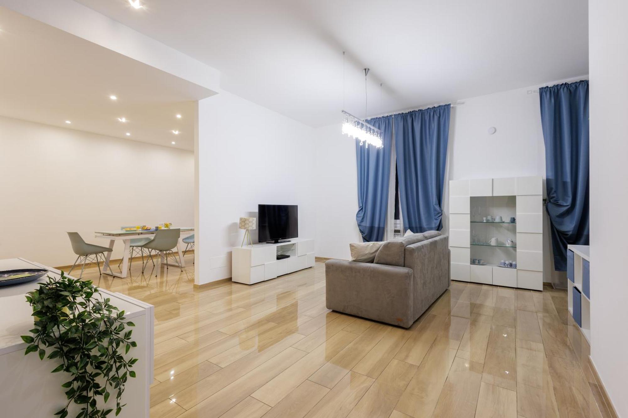 Genoa Lux Apartments With Parking Exterior photo